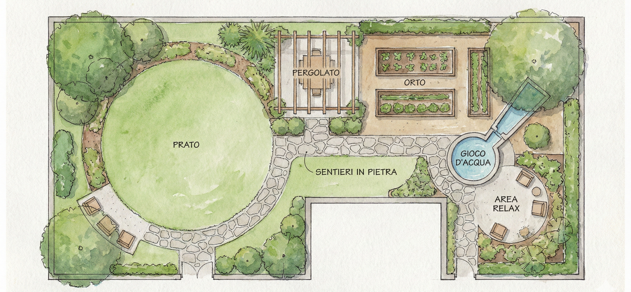 Garden design - Edera Giardini
